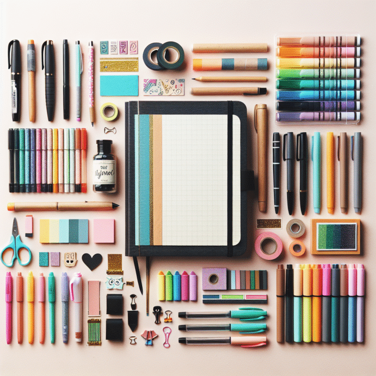 best stationery for bullet journaling