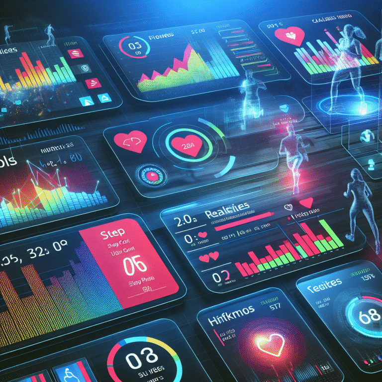 Dynamic Fitness Tracker Layouts to Stay Motivated