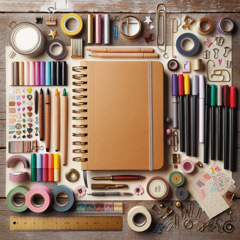 Must-Have Bullet Journal Supplies to Elevate Your Planning