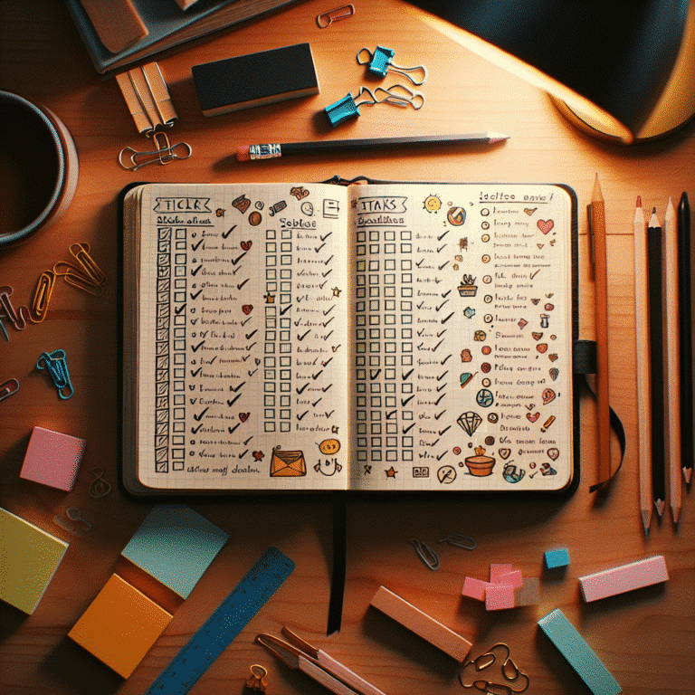 simple bullet journal tips for students