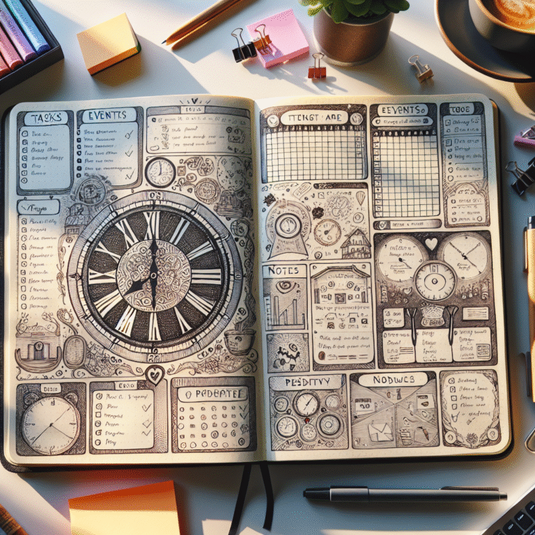 mastering time management with a bullet journal