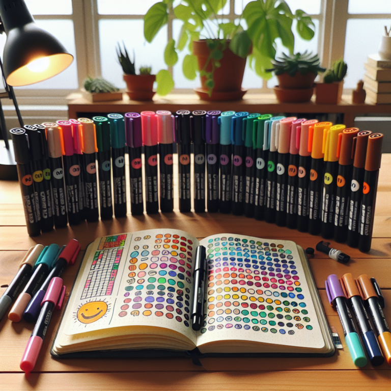 Recommended Markers for Bullet Journals: Vibrant Options to Consider